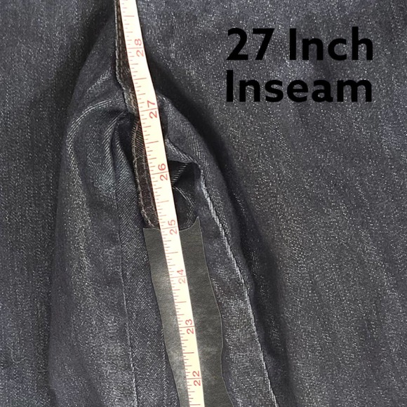 Calvin Klein Women's Curvy Boot Jeans Size 32/14 - Picture 9 of 13